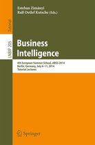 Lecture Notes in Business Information Processing 205 - Business Intelligence