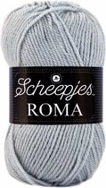 Scheepjes Roma 1622 licht grijs [ ACRYL ] PAK MET 10 BOLLEN a 50 GRAM. KL.NUM. 3591.