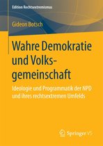Edition Rechtsextremismus - Wahre Demokratie und Volksgemeinschaft