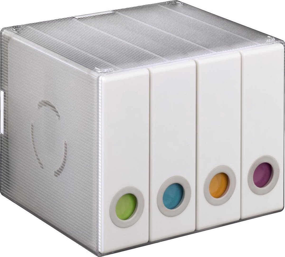 Hama Album Box Cd/Dvd 96 Transparant Wit | bol