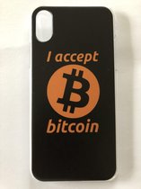 iPhone X Telefoonhoesje - BITCOIN / Case / Hoesje