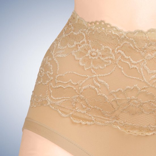 Figuur corrigerende slip - shapewear ondergoed - dames slips set van 2 -  beige l/xl | bol.com