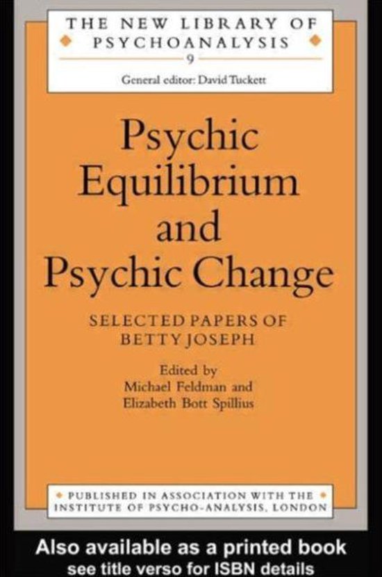 Psychic Equilibrium & Psychic Change - cover