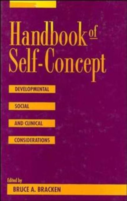 Handbook Of Self-Concept - cover
