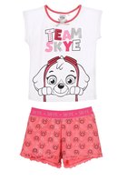 Paw Patrol Shortama - Team Skye - Wit - 110