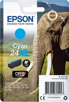 Epson Elephant cyaan Cyan 24XL  BLAUW