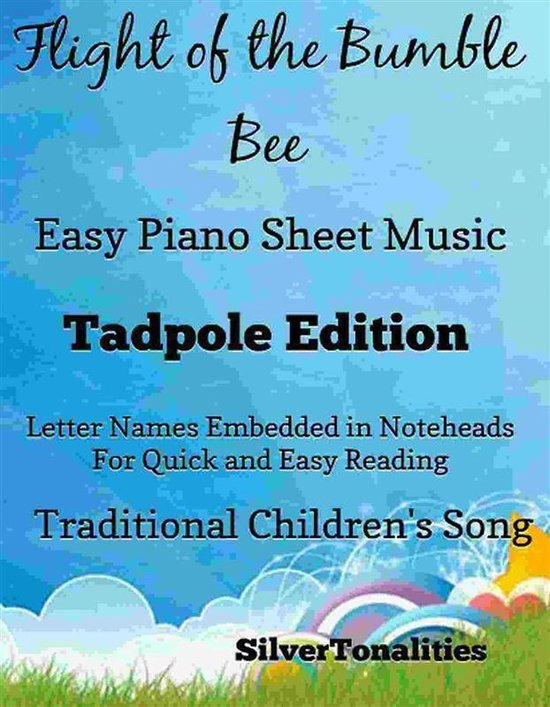 Flight of the Bumble Bee Easy Piano Sheet Music Tadpole Edit ... - cover