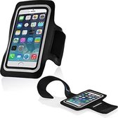iPhone 8 Plus hoes Sport armband Hardloopband Hoesje Zwart