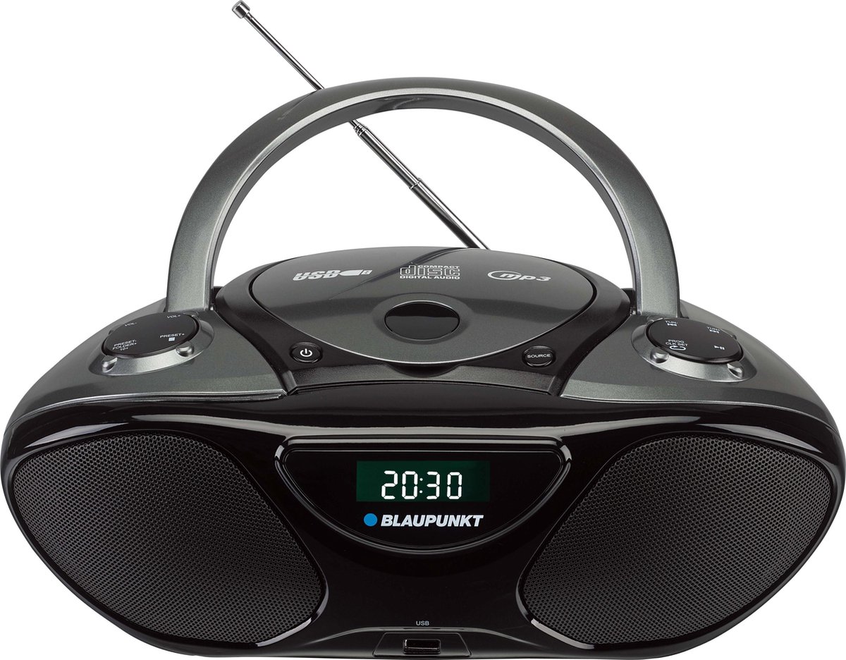 Blaupunkt BB14BK cd-speler CD recorder Zwart