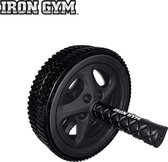 Iron Gym Dual Ab Fitness Wheel Double Ab Roller - Core Trainer - Buikspiertrainer