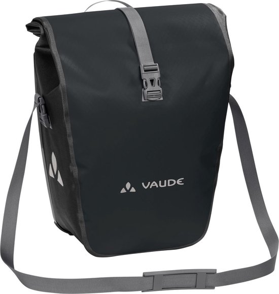 VAUDE Aqua Back Fietstas - 48 L - black - waterdichte rolsluiting | bol.com