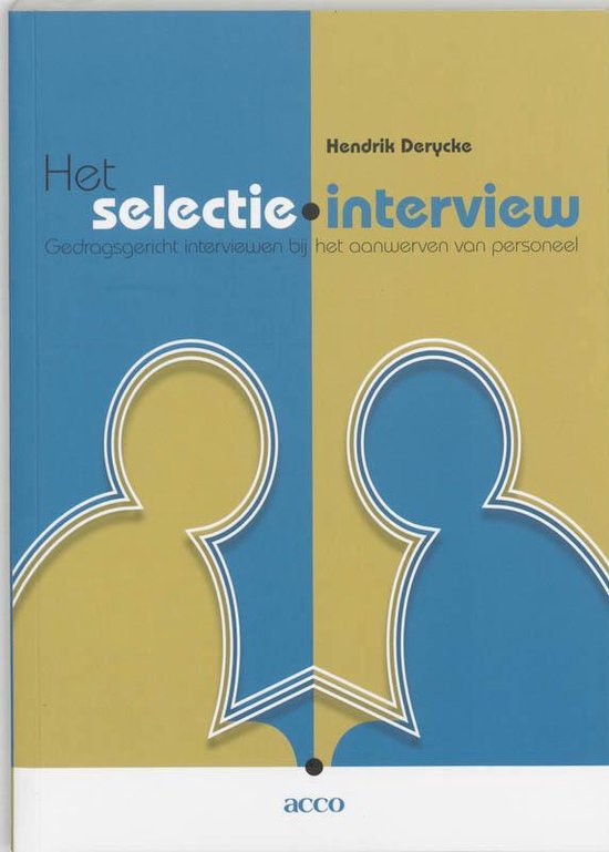 Het Selectie Interview - cover