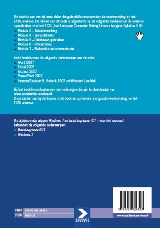 Office 2007 - voor het examen! | 9789039526163 | Saskia Jacobsen | Boeken |  