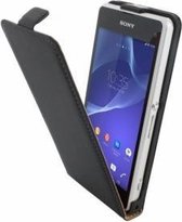 Mobiparts Premium flipcase Sony Xperia Z1 Compact - Black