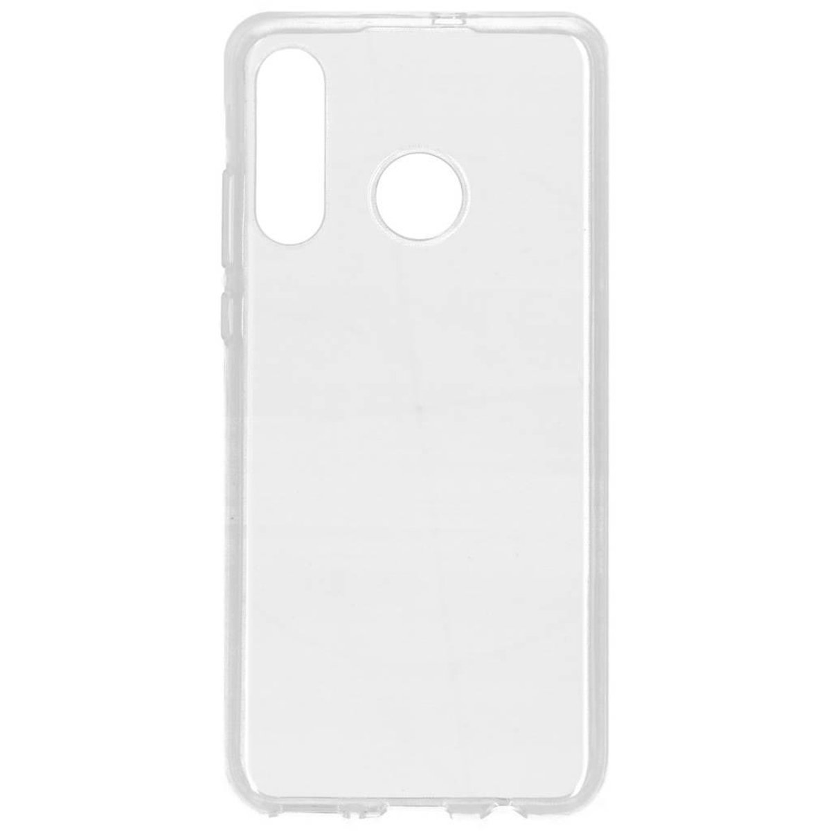 Huawei P30 Lite Hoesje Siliconen - Accezz Clear Backcover - Transparant