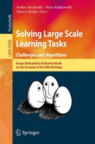 Lecture Notes in Computer Science 9580 - Solving Large Scale Learning Tasks. Challenges and Algorithms
