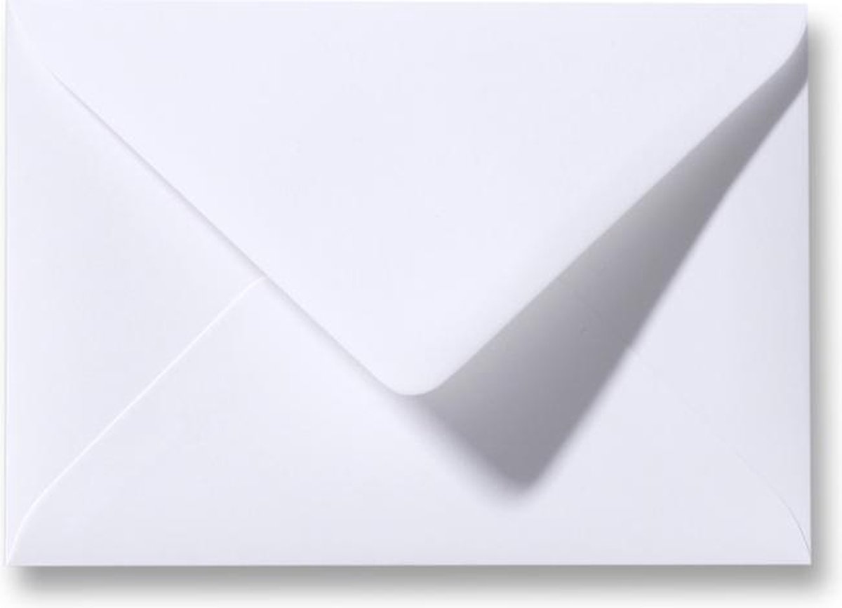 Verdienen uitdrukking Dank je Envelop 13 x 18 Wit, 25 stuks | bol.com