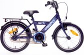Kinderfiets Bike Fun Camouflage 18 inch blauw