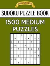 Sudoku Puzzle Book, 1,500 MEDIUM Puzzles