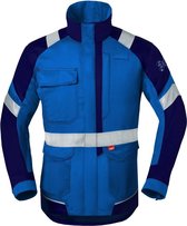 Havep 50285 Korte jas/Vest Korenblauw/Marine maat 46