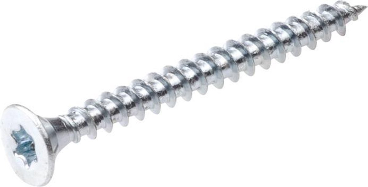 Hoenderdaal Spaanplaatschroef verzinkt platverzonken kop TX20 voldraad 4.0X30 (per 200 stuks)
