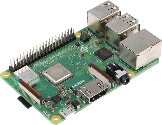 Raspberry Pi 3B+ - 1.4 GHz 64bit quadcore ARM Cortex A53 - HDMI - BT - Wifi
