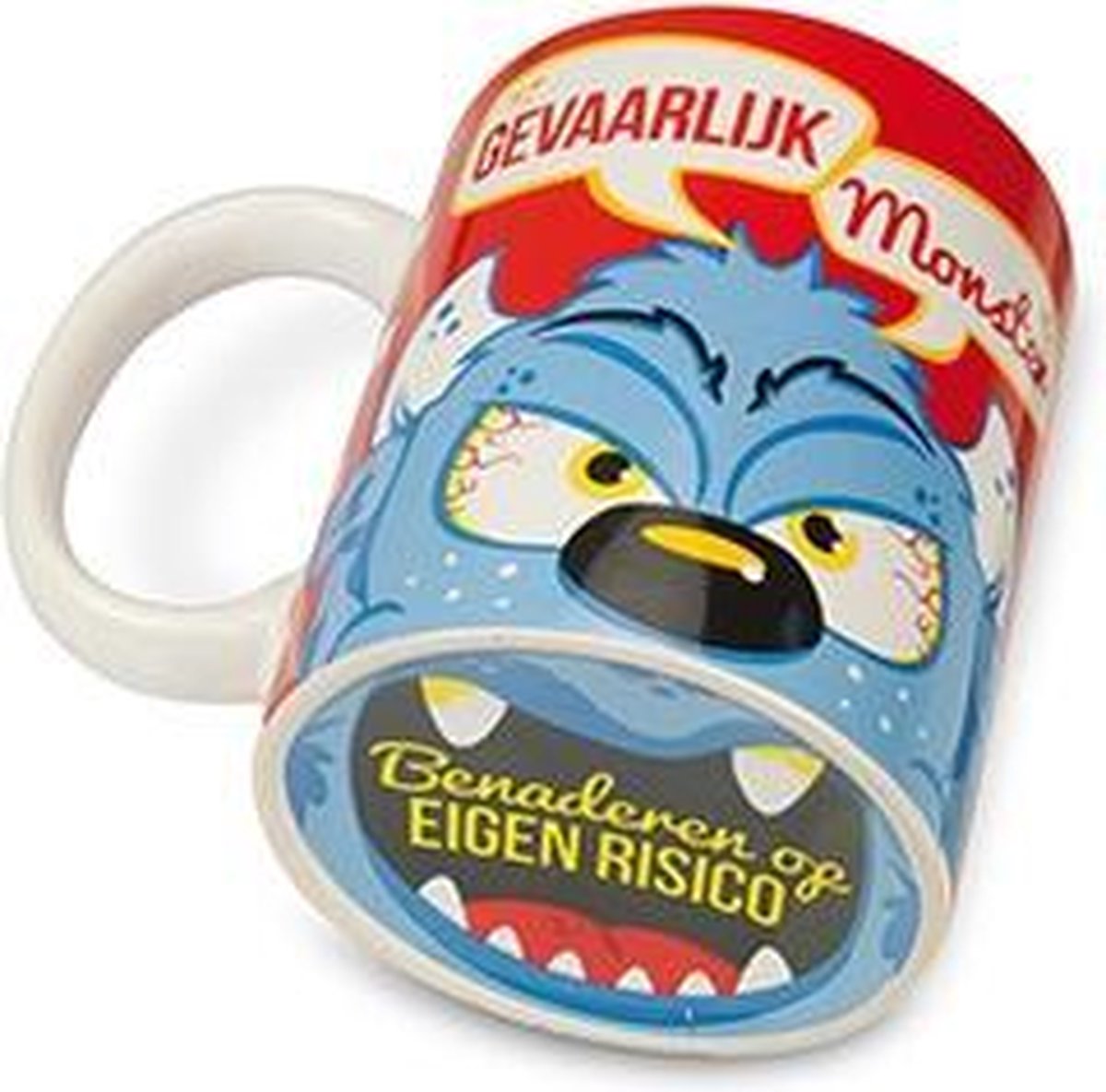 Te gekke mok Gevaarlijk Monster….Benaderen op eigen risico