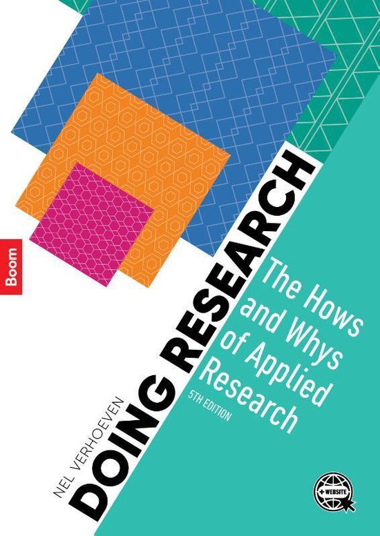 Boek cover Doing Research van Nel Verhoeven (Paperback)