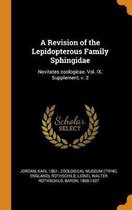 A Revision of the Lepidopterous Family Sphingidae