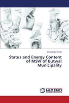 Status and Energy Content of MSW of Butwal Municipality