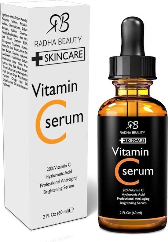 3 X RADHA Beauty Vitamin C Serum 60ml. bol