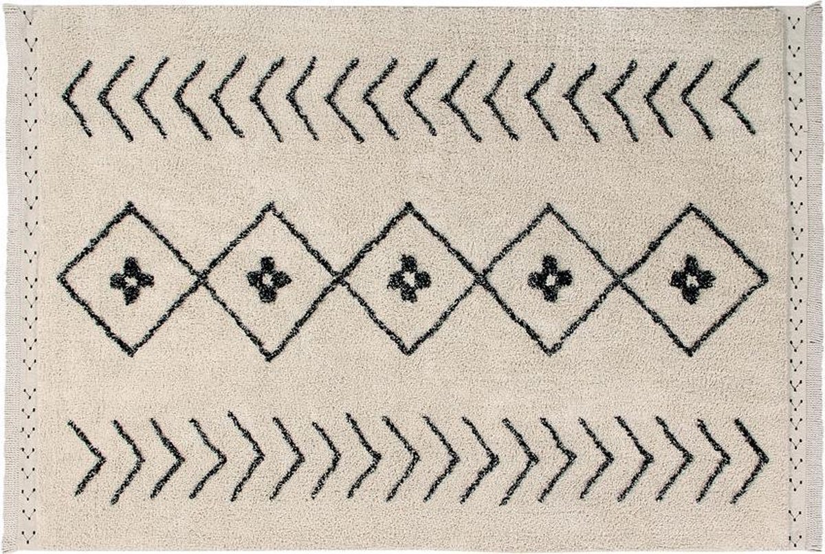 Lorena Canals - vloerkleed Bereber Rhombs - 140 x 210 cm