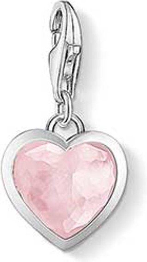 Thomas Sabo Charm Club Pink Heart Hanger 1361-034-9