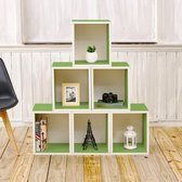 Way Basics Cube Plus kast - groen - set van 6