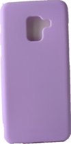 Telefoon Hoesje zachte achterkant - Back Cover voor Samsung Galaxy A8 2018 A530 - Lila