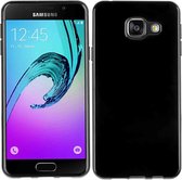 Zwart TPU case voor de Samsung Galaxy A3 2016 cover