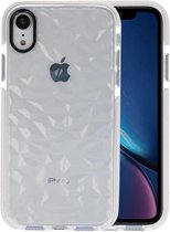 Transparant Geometric Style Siliconen Hoesje voor iPhone XR