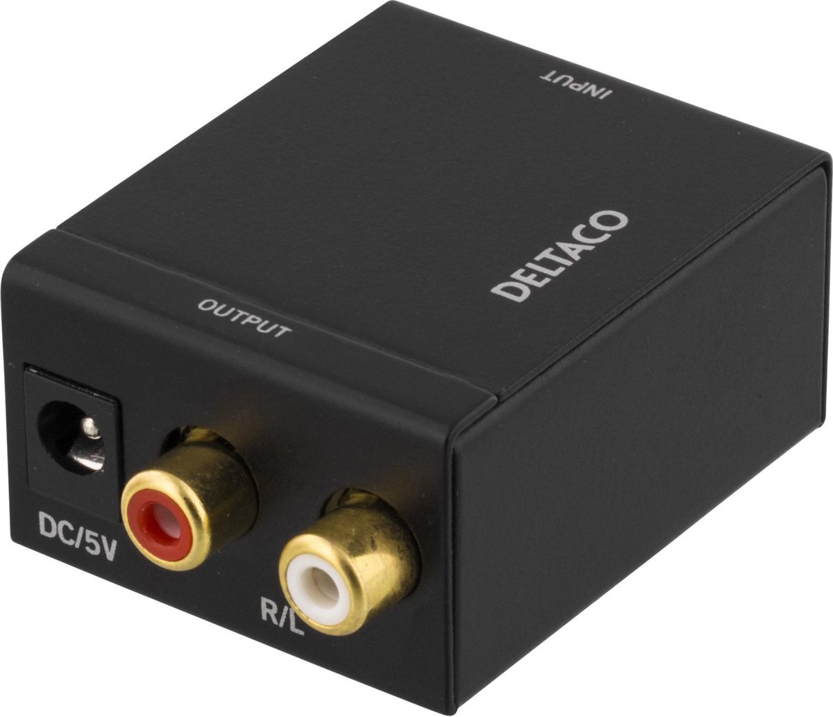 DELTACO DGAN, Convertisseur audio numérique vers analogique Entrée