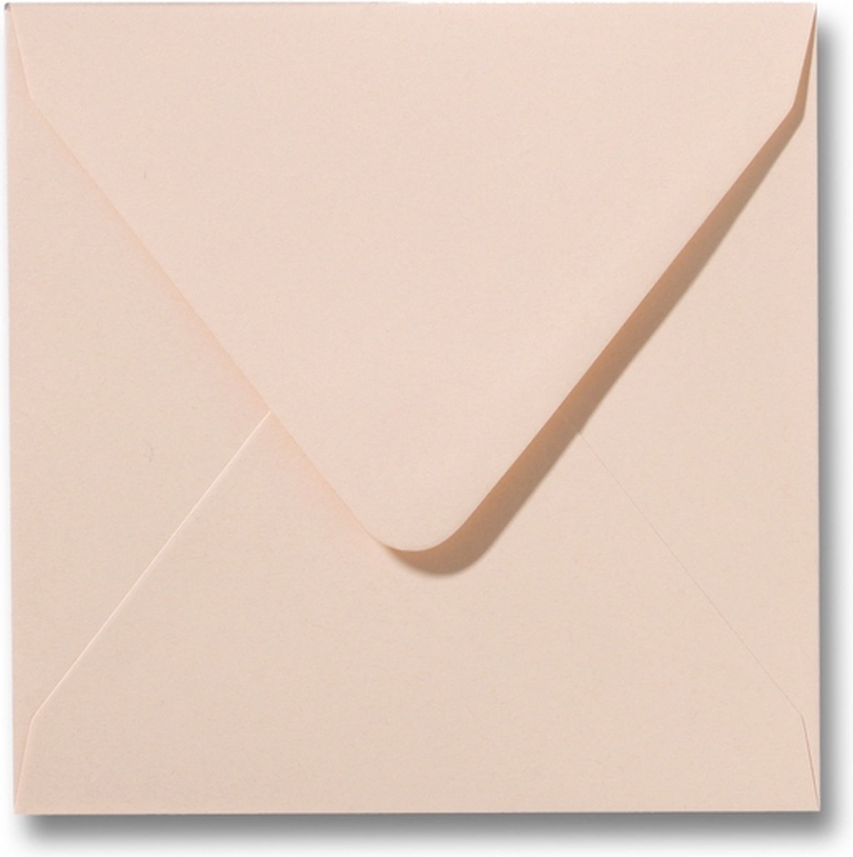 Envelop 14 x 14 cm Abrikoos 25 stuks