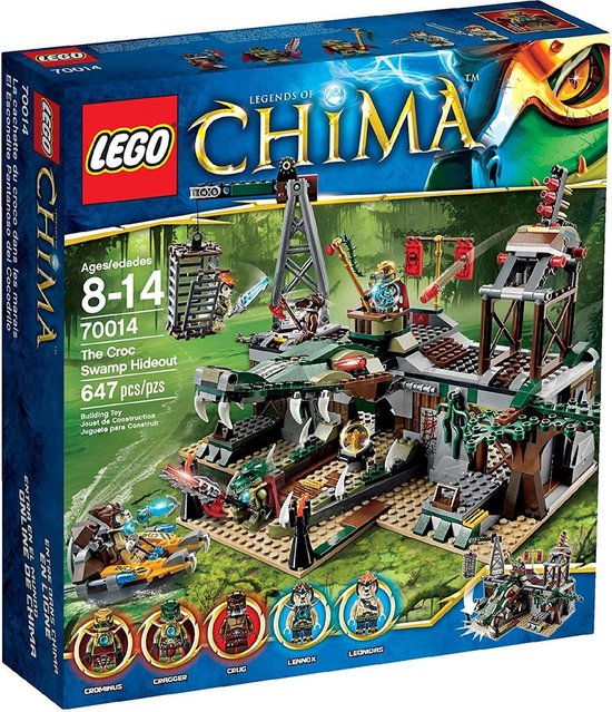 Lego Legends Of Chima: The Croc Swamp Hideout 70014 | bol.com
