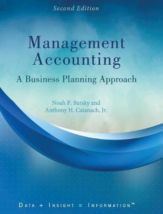 Management Accounting Noah P Barsky Boeken Bol Com