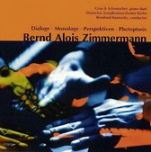 Deutsches Symphonie-Orchester Berlin, Bernhard Kontarsky - Zimmermann: Dialoge-Monologe-Perspektiven-Photoptosis (CD)