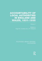 Accountability of Local Authorities in England and Wales 1834-1935 Vol 1