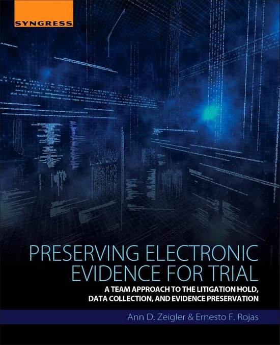 Preserving Electronic Evidence for Trial - cover