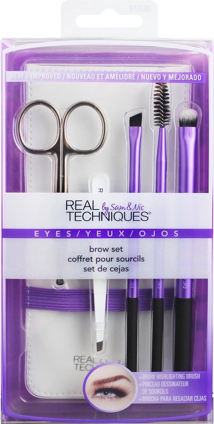 Real Techniques Brow Set - Make-up kwastenset - Real Techniques