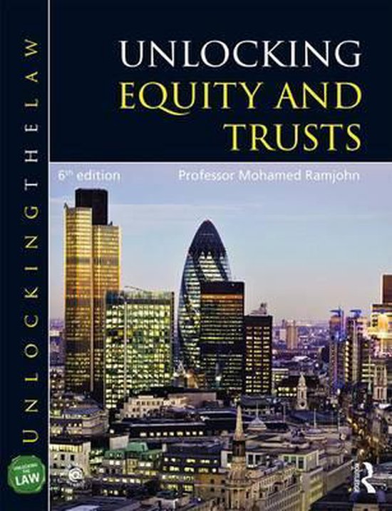 Unlocking Equity and Trusts - cover