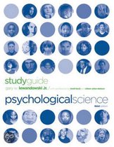 Study Guide for Psychological Science