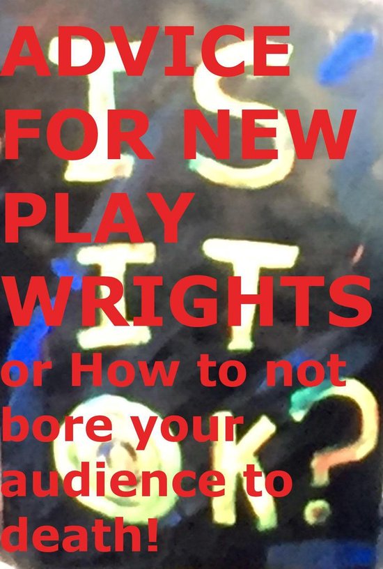 Advice For New Playwrights - cover