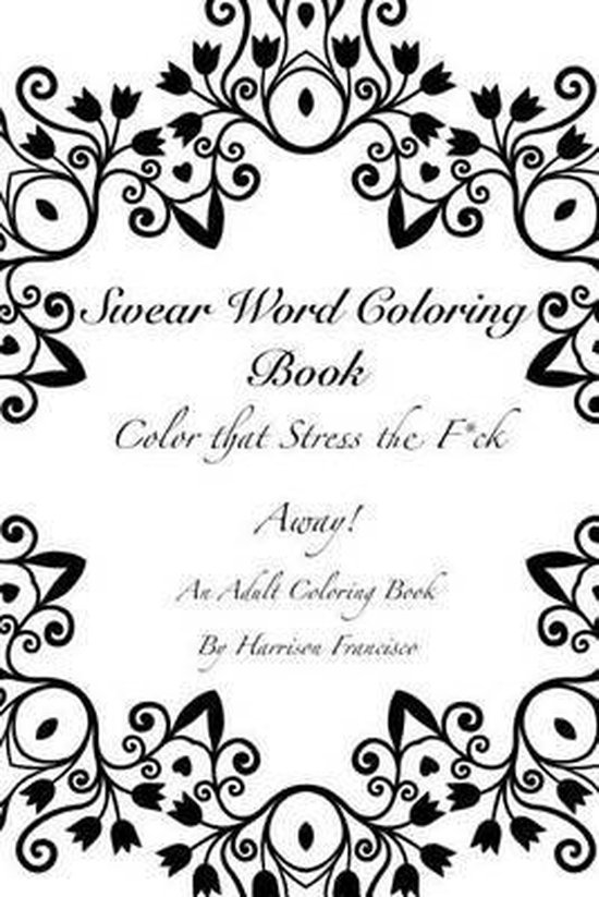 Swear Word Coloring Book - cover