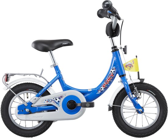 PUKY Fiets ZL Blauw Voetbal - 12 inch | bol.com